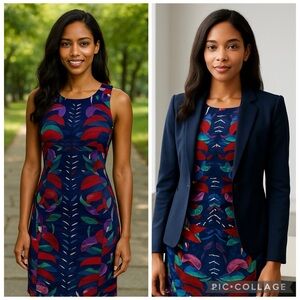 NEW Dana Buchman Sleeveless midi dress lined size S NWT